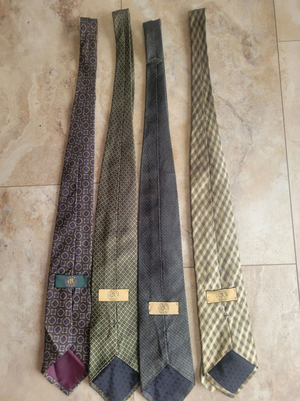 Four Club Room Ties 3 Are Club Room Gold